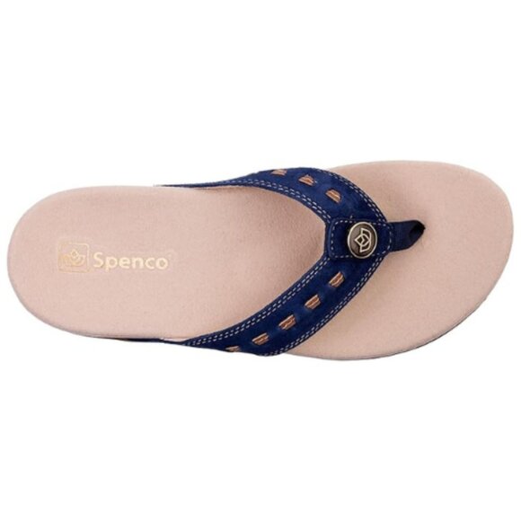 REVITALIGN Orthotic  Women's Laguna Slide Sandal Size 7 B (Wide) NAVY - Picture 5 of 6